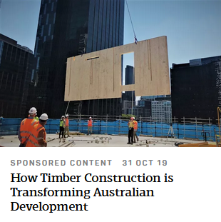 How Timber Construction is Transforming Australian Development - The Urban Developer