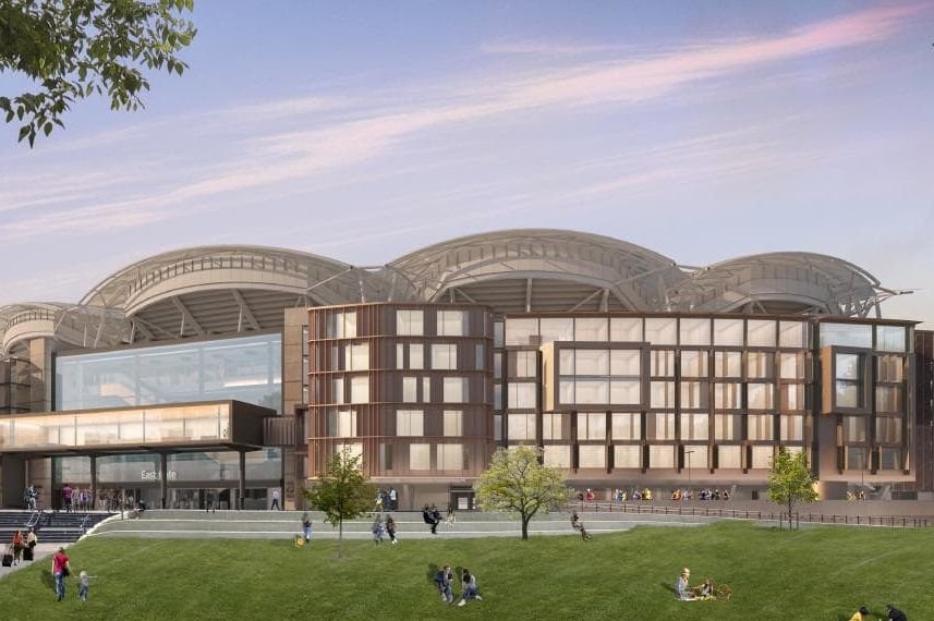 Digital render of Oval Hote